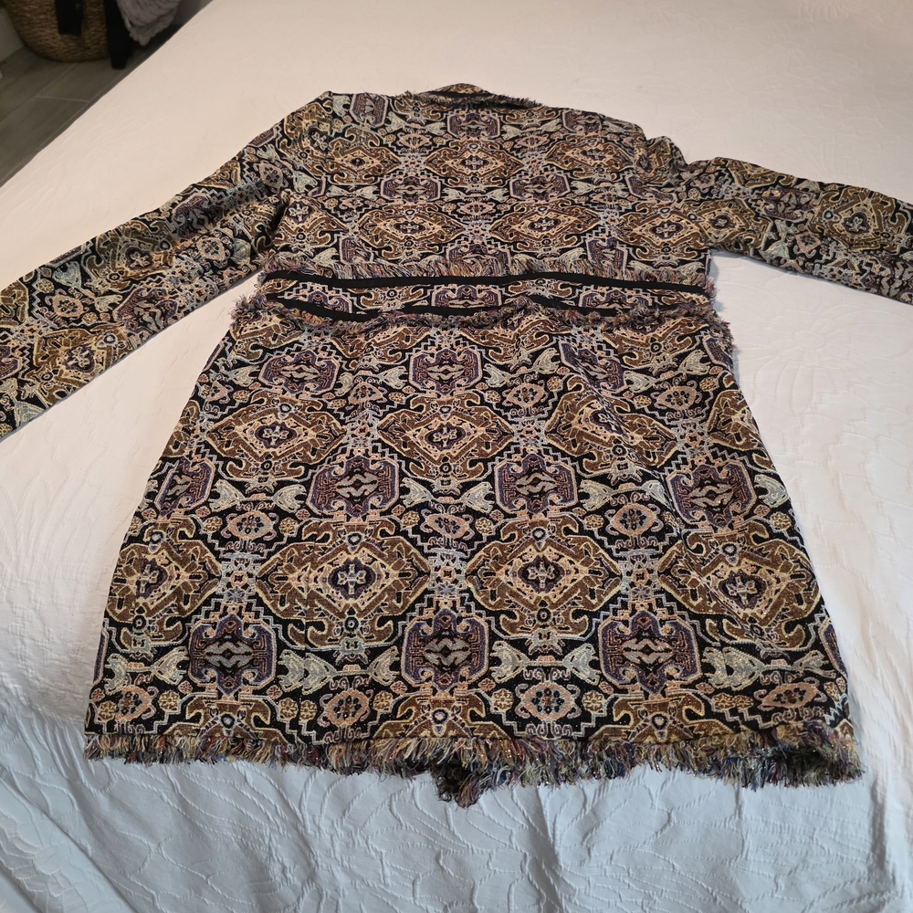 Chico's Multicolor Patterned Blazer - image 2